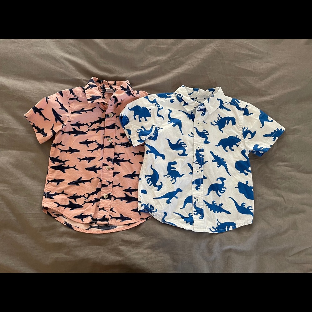 Toddler button up shirts